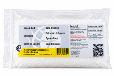 Bittersalz Epsom Salt – Magnesiumsulfat Pulver – 58 g